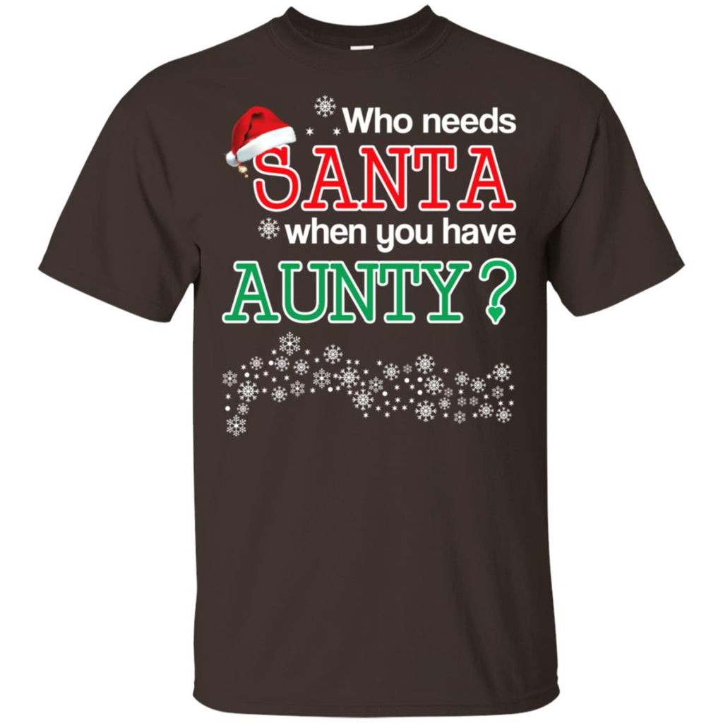 Who Needs Santa When You Have Aunty? Christmas s, , Tank Unisex