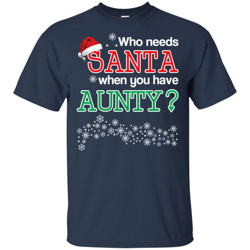Who Needs Santa When You Have Aunty? Christmas s, , Tank Unisex