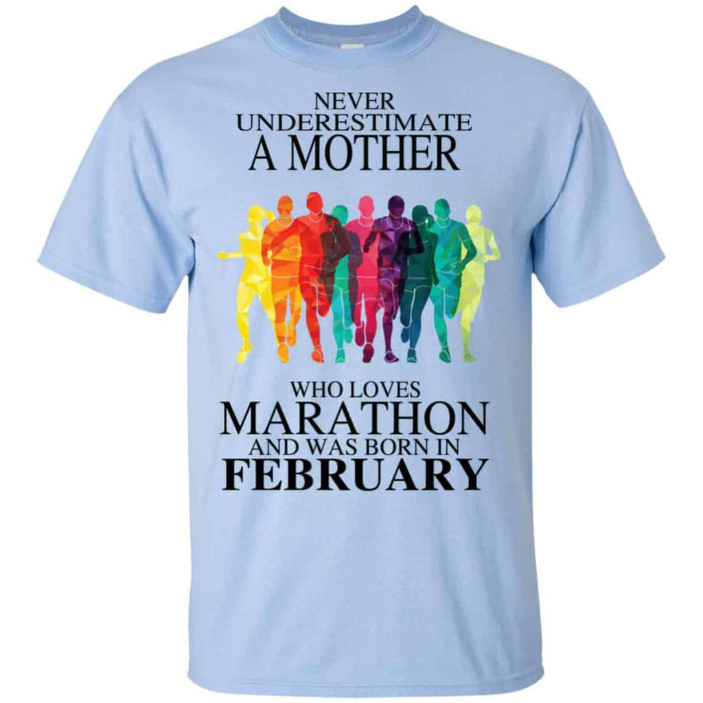 A Mother Who Loves Marathon And Was Born In February s, , Tank Unisex