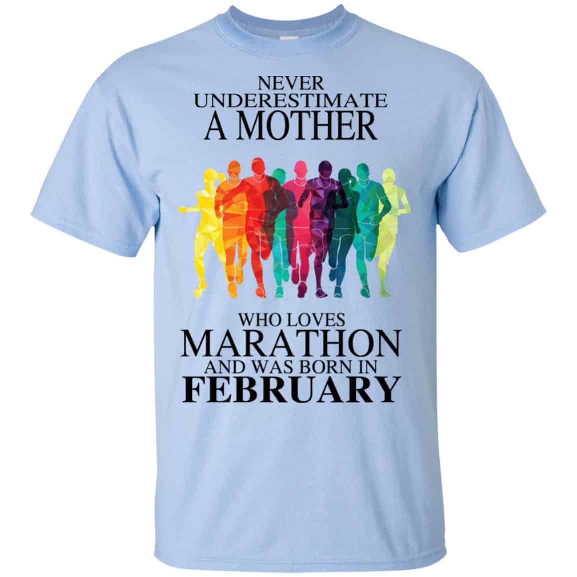 A Mother Who Loves Marathon And Was Born In February s, , Tank Unisex