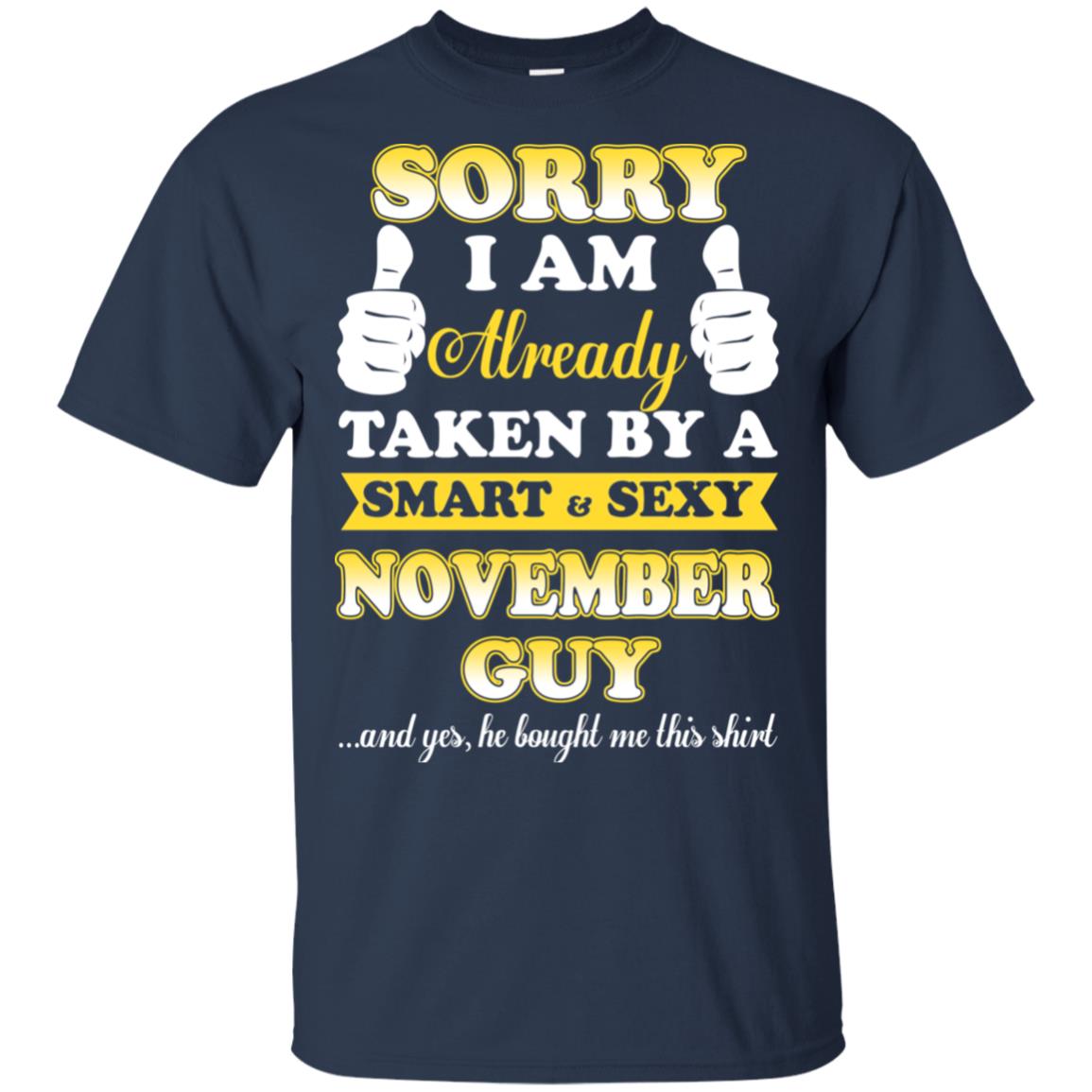 Sorry I Am Already Taken By A Smart & Sexy November Guy s, , Tank Unisex