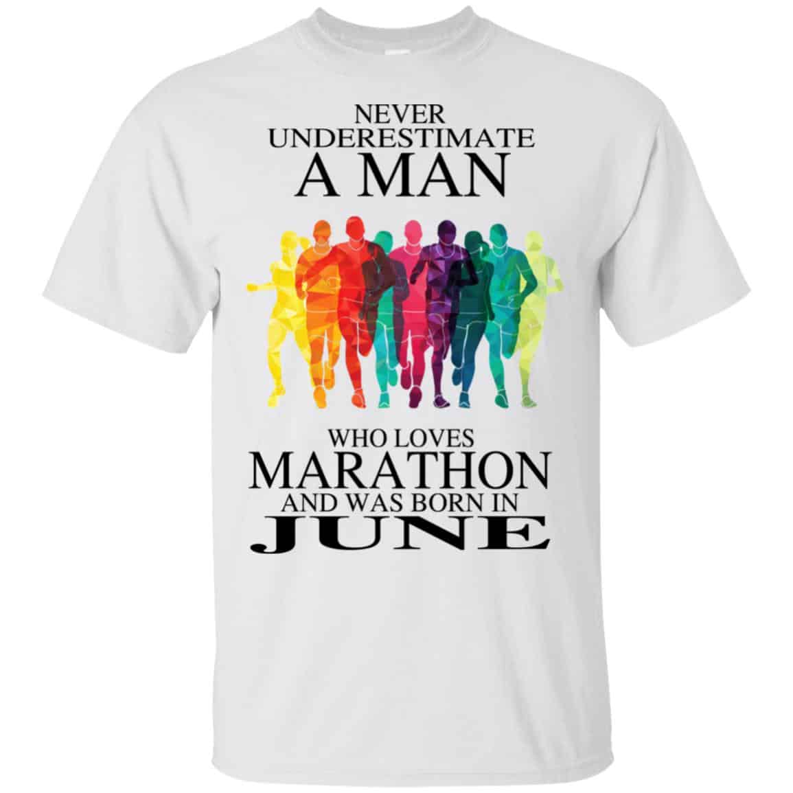 A Man Who Loves Marathon And Was Born In June s, , Tank Unisex