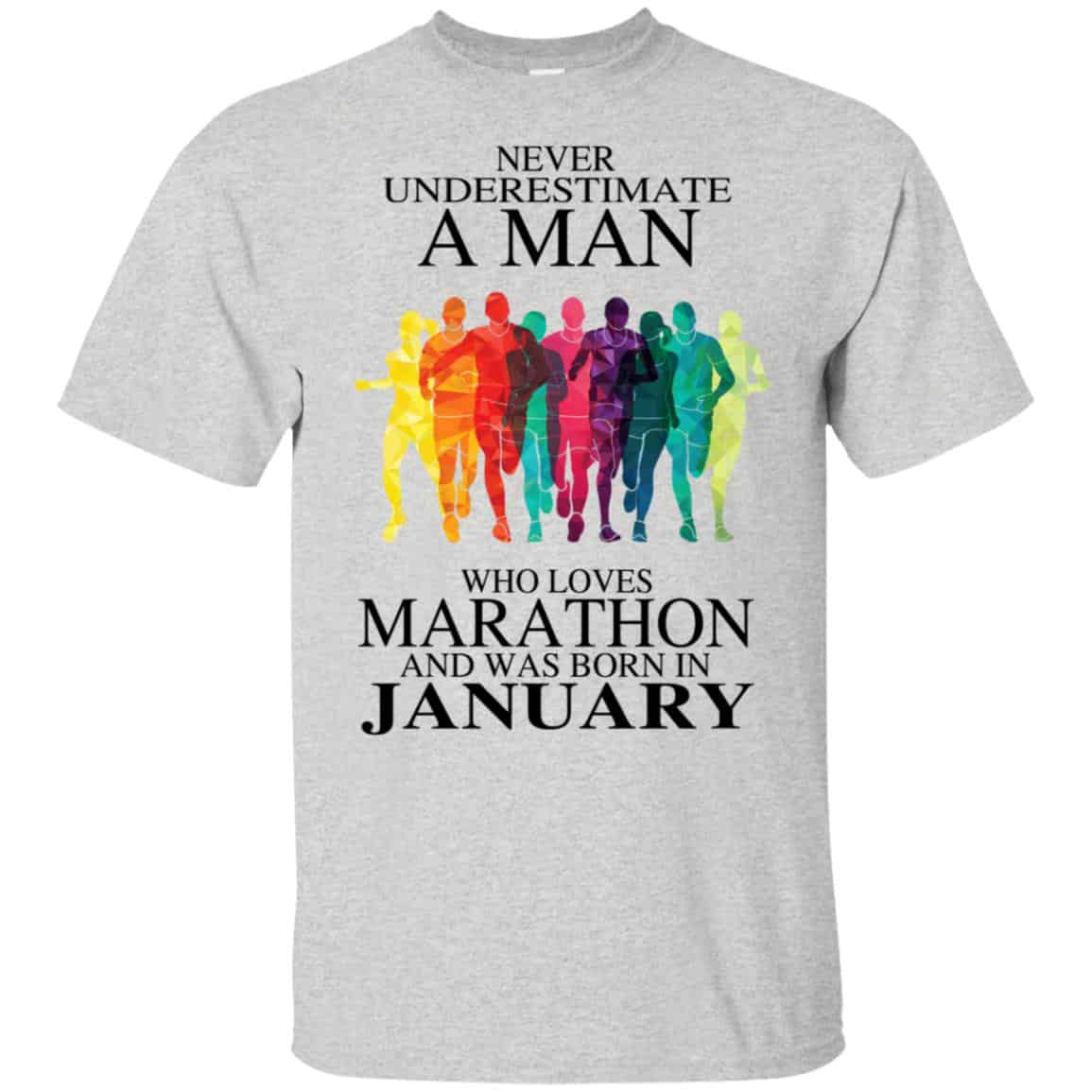 A Man Who Loves Marathon And Was Born In January s, , Tank Unisex