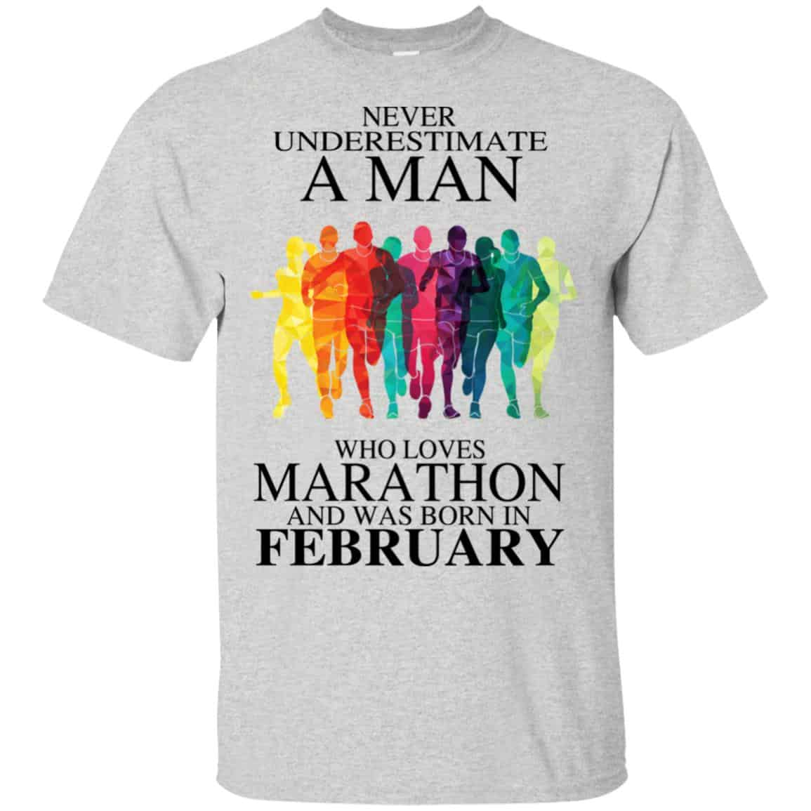 A Man Who Loves Marathon And Was Born In February s, , Tank Unisex