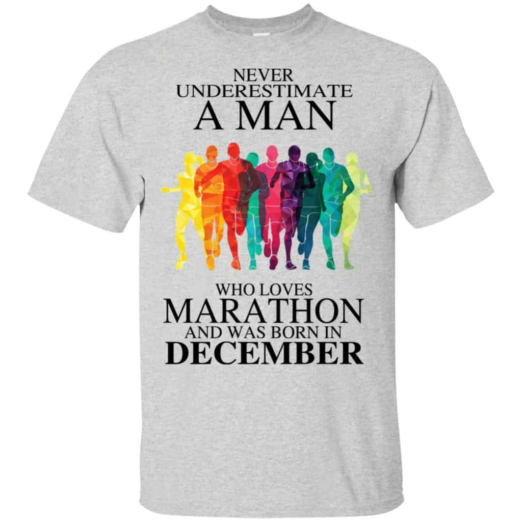 A Man Who Loves Marathon And Was Born In December s, , Tank Unisex