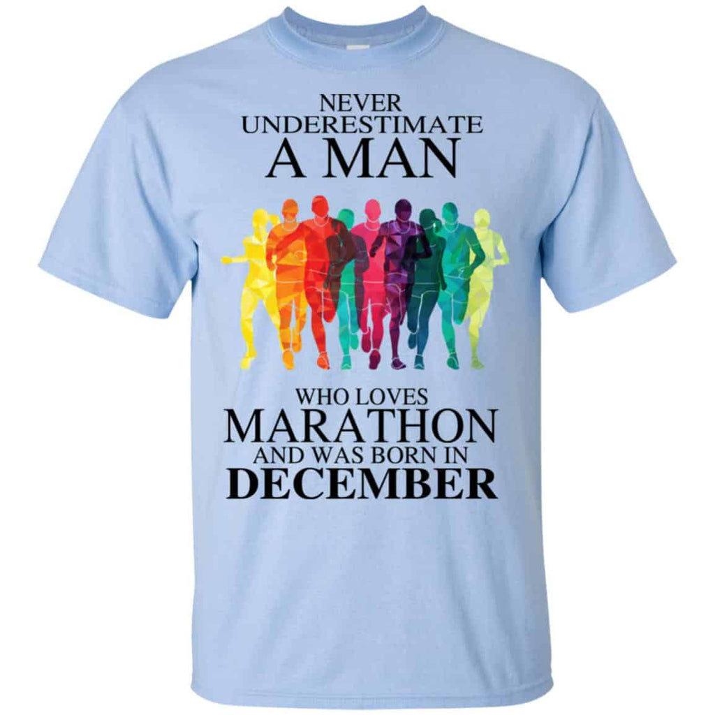 A Man Who Loves Marathon And Was Born In December s, , Tank Unisex