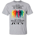 A Girl Who Loves Marathon And Was Born In July s, , Tank Unisex