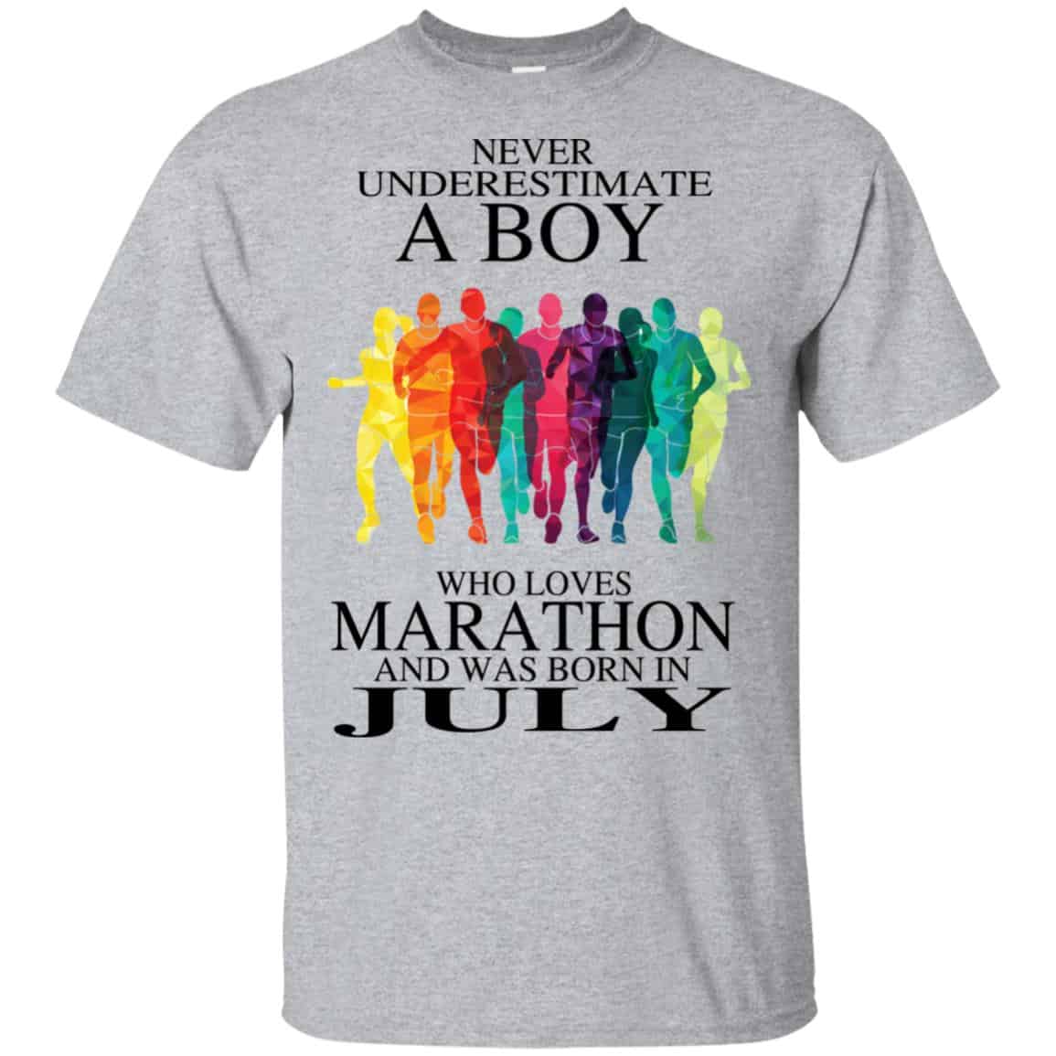 A Boy Who Loves Marathon And Was Born In July s, , Tank Unisex