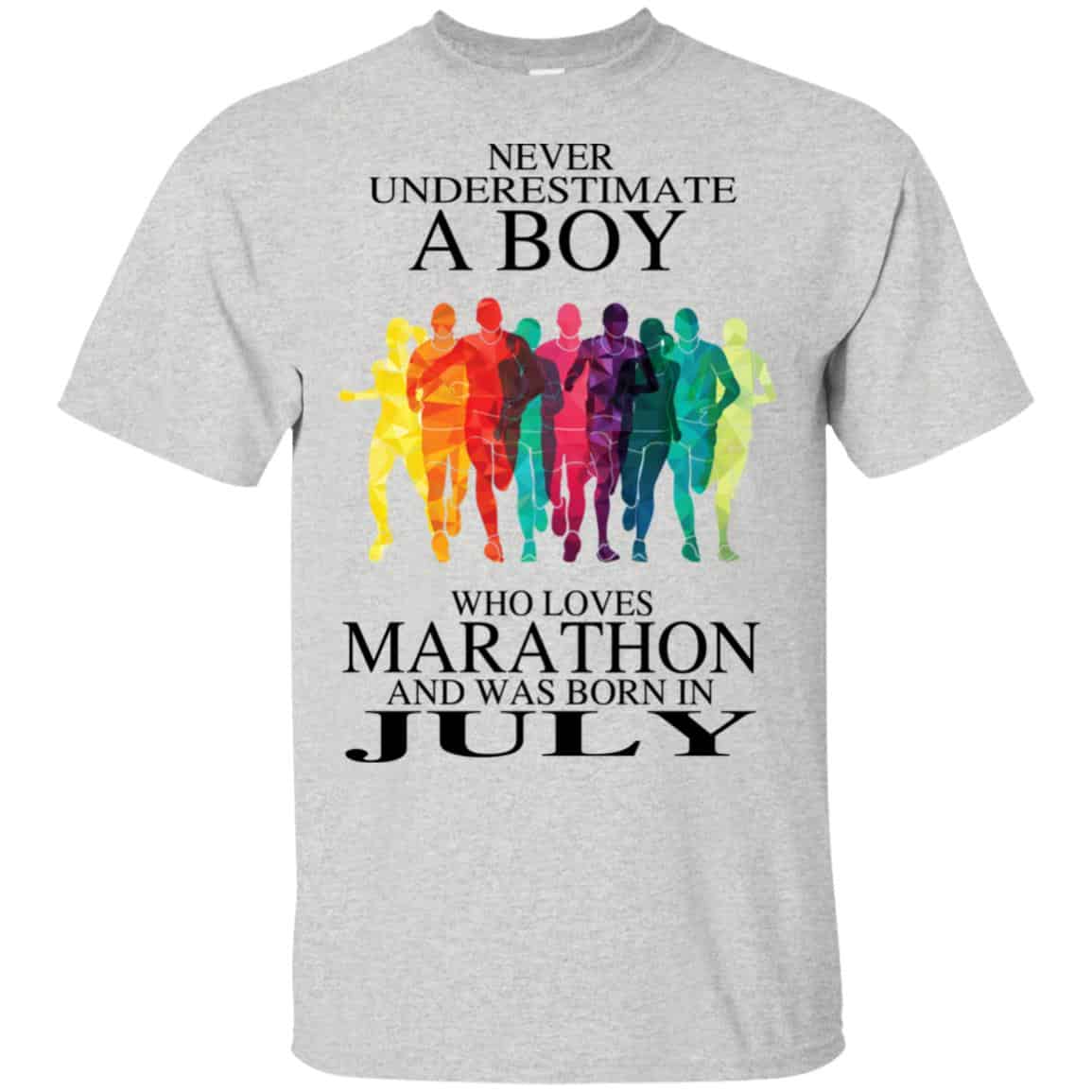A Boy Who Loves Marathon And Was Born In July s, , Tank Unisex