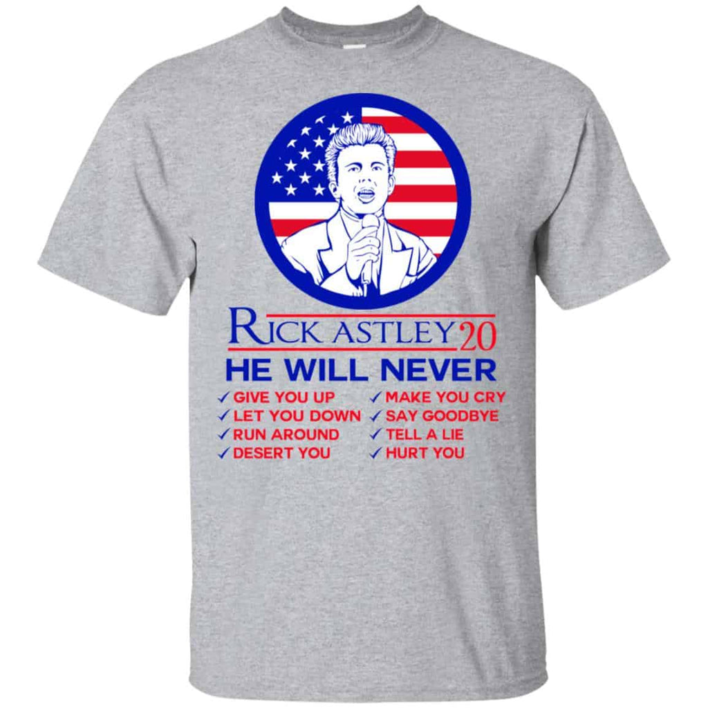 Rick Astley 2020 He Will Never s, , Tank Unisex