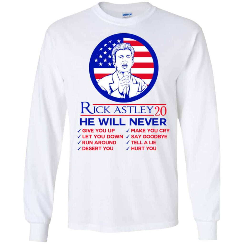 Rick Astley 2020 He Will Never s, , Tank Unisex