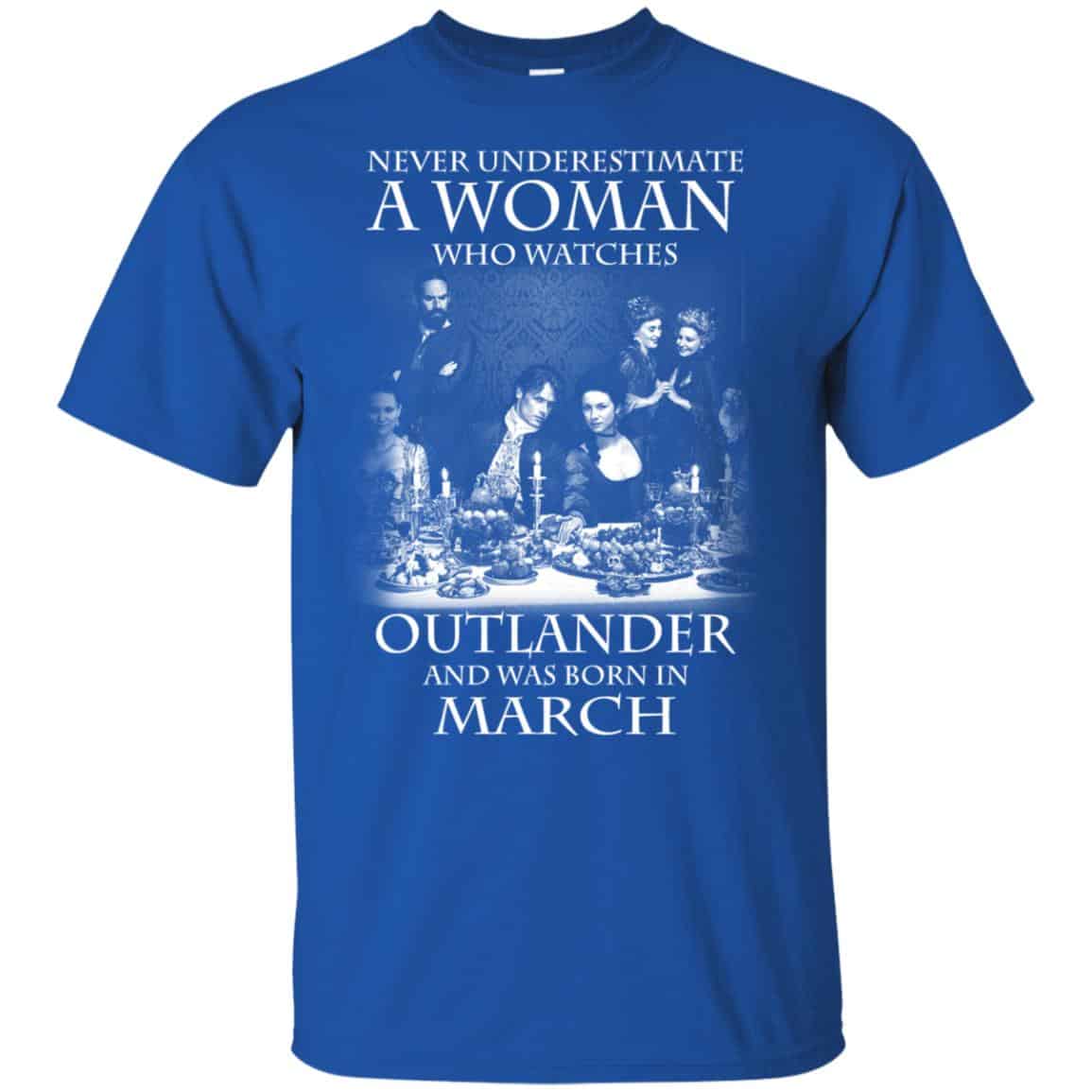A Woman Who Watches Outlander And Was Born In March s, , Tank Unisex