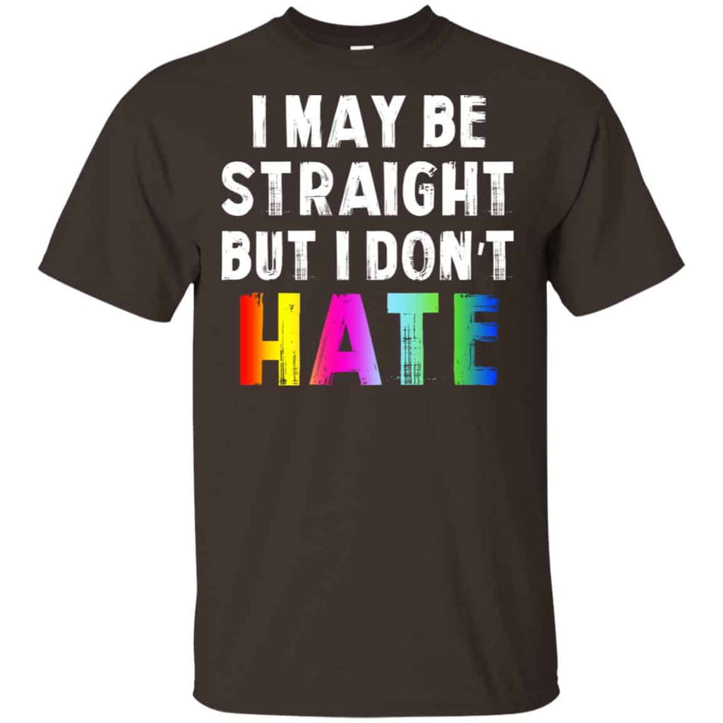I May Be Straight But I Don’t Hate LGBT Shirt, , Tank Unisex