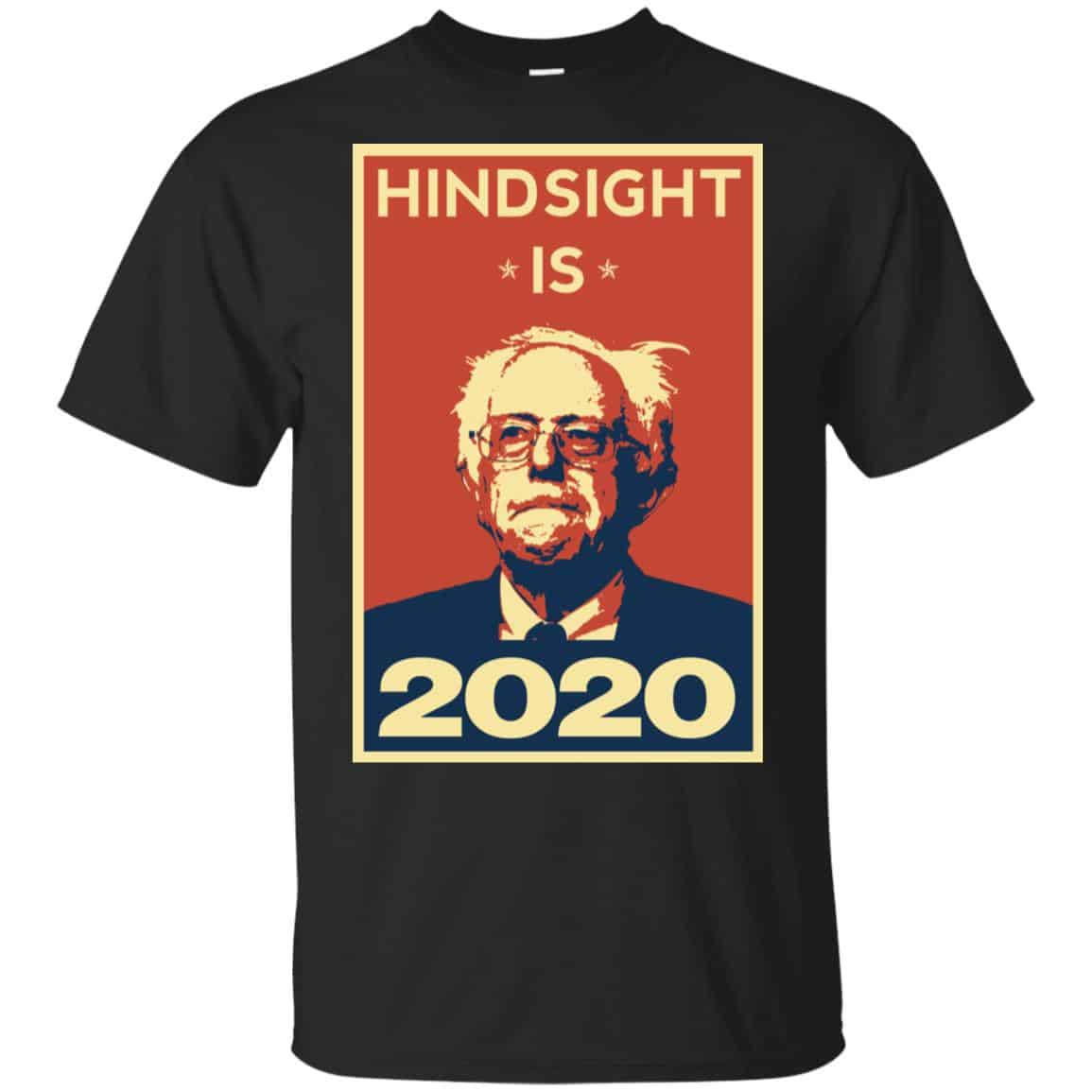 “Hindsight Is 2020” Bernie Sanders Shirt, , Tank Unisex