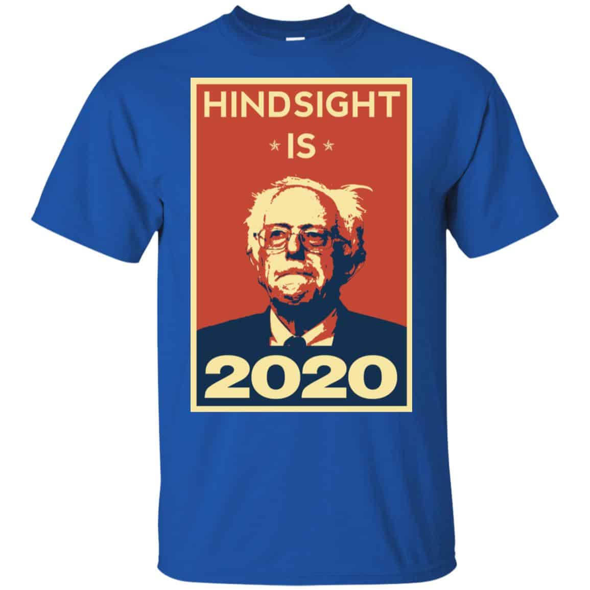 “Hindsight Is 2020” Bernie Sanders Shirt, , Tank Unisex