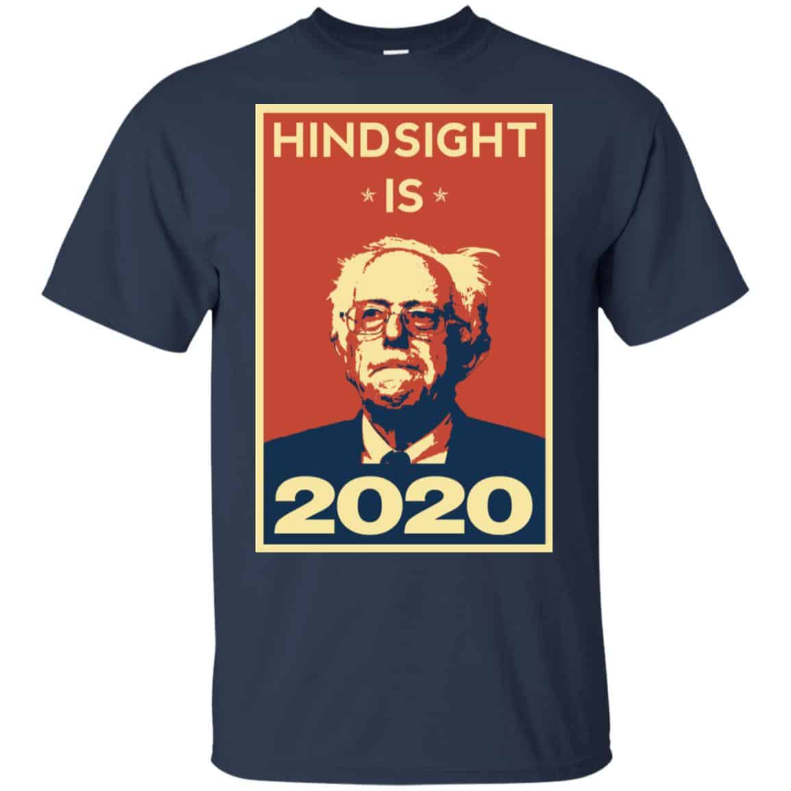 “Hindsight Is 2020” Bernie Sanders Shirt, , Tank Unisex