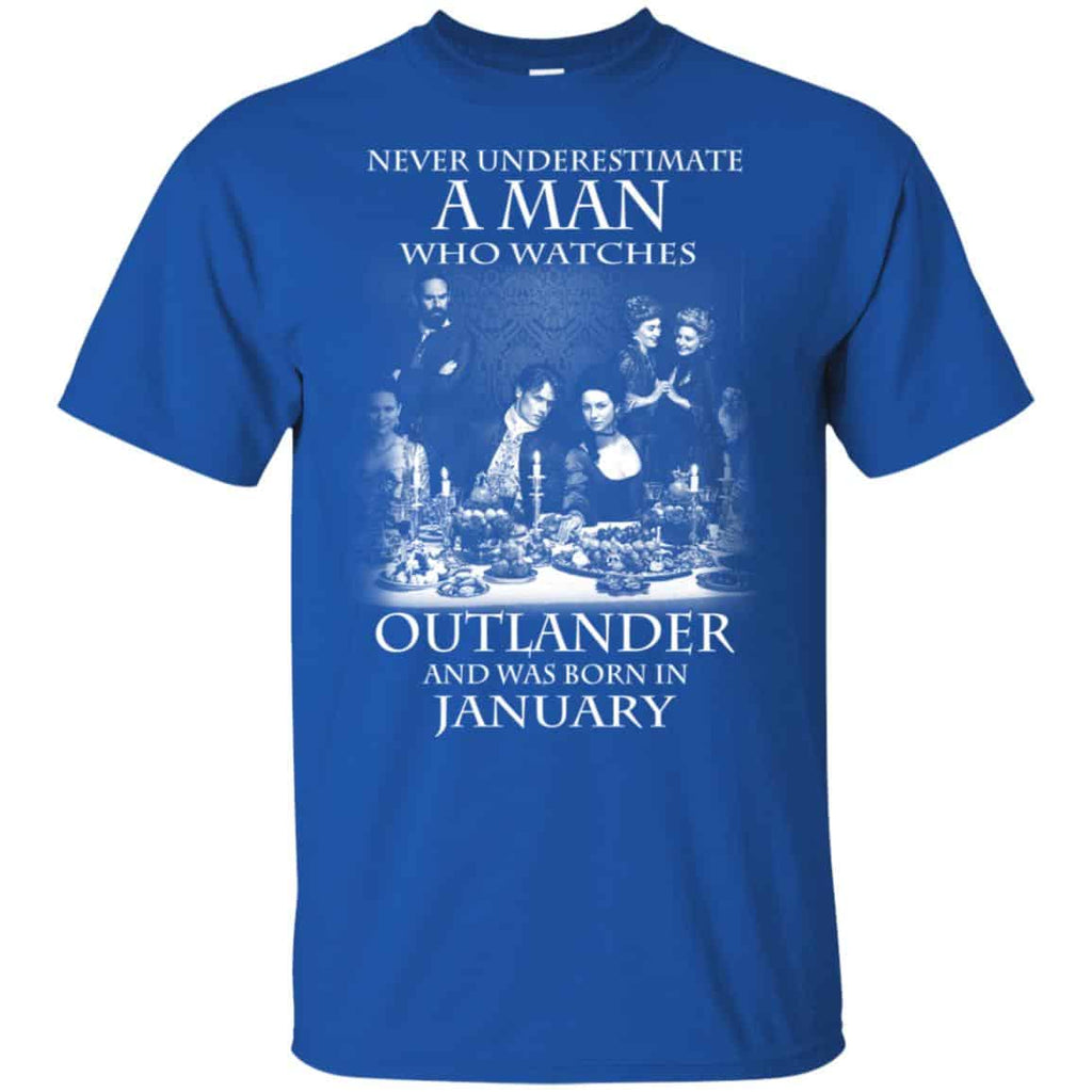 A Man Who Watches Outlander And Was Born In January s, , Tank Unisex