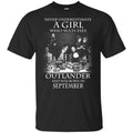 A Girl Who Watches Outlander And Was Born In September s, , Tank Unisex