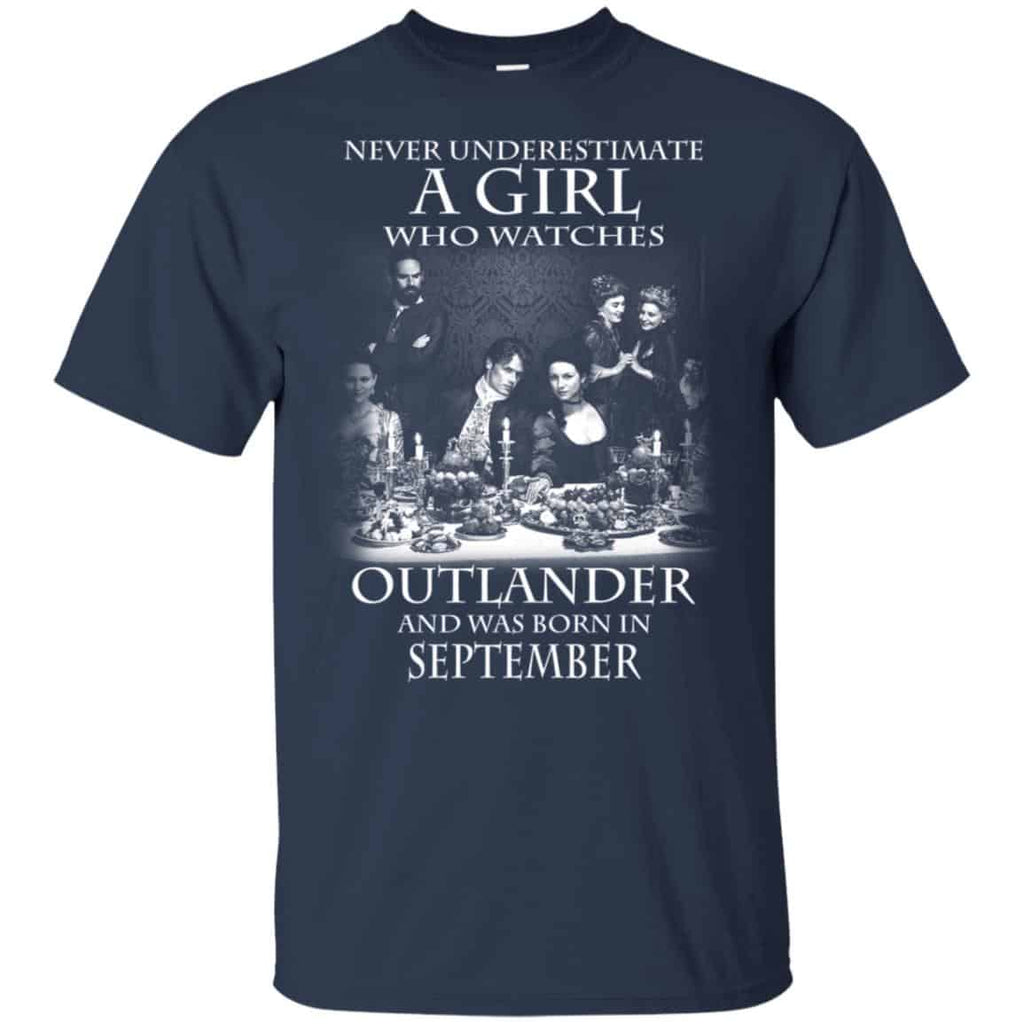 A Girl Who Watches Outlander And Was Born In September s, , Tank Unisex