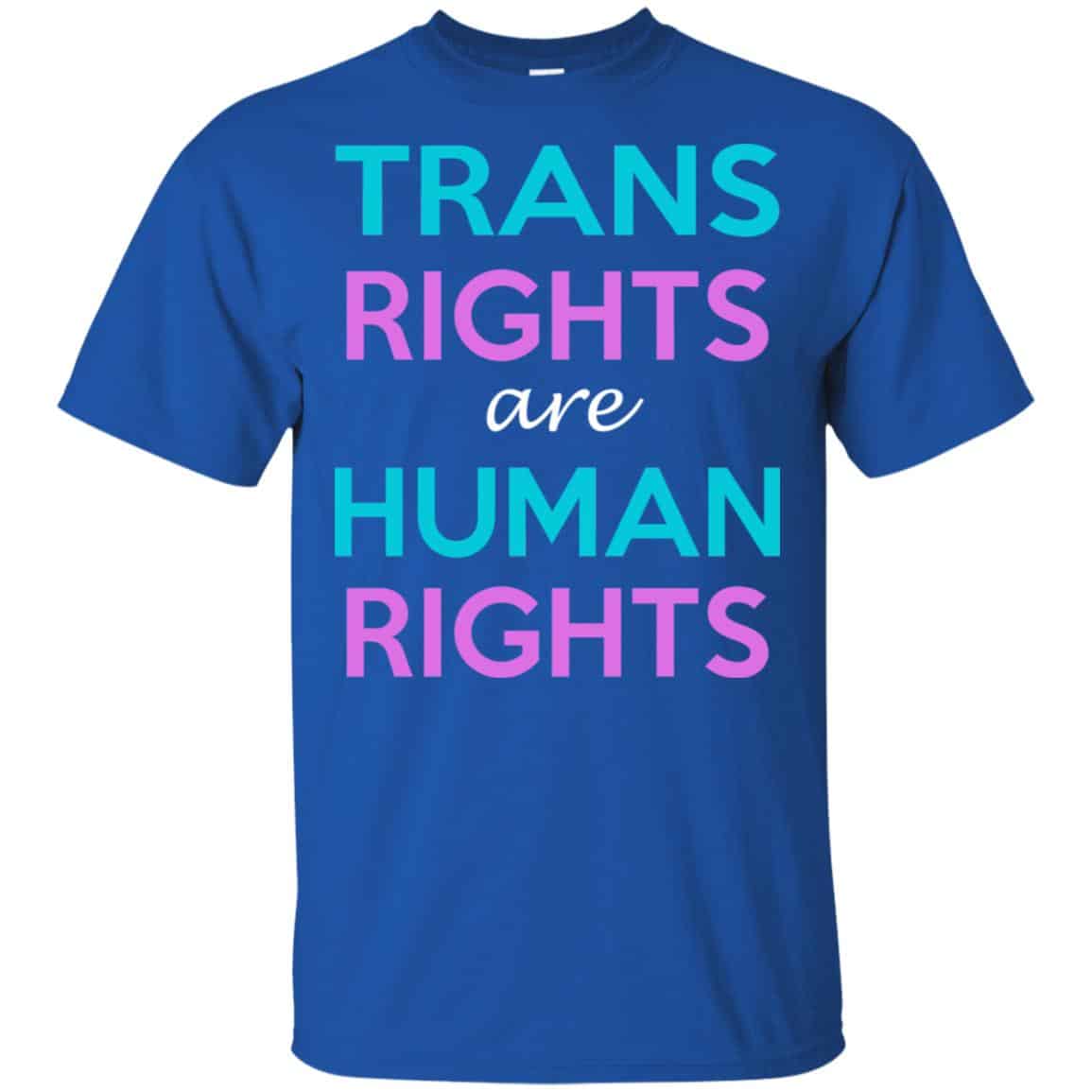 Trans Rights Are Human Rights Shirt, , Tank Unisex