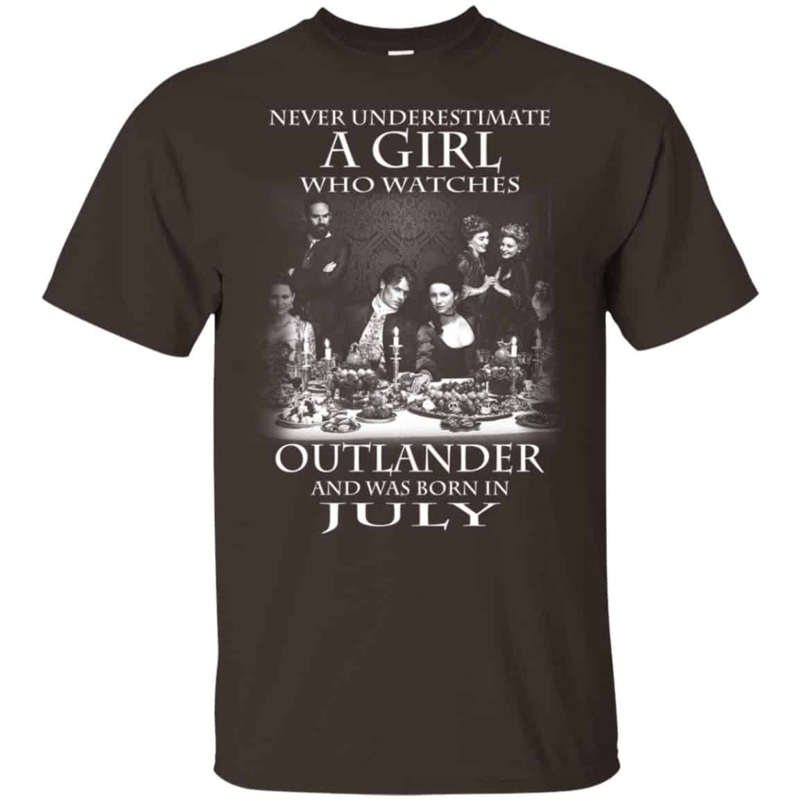 A Girl Who Watches Outlander And Was Born In July s, , Tank Unisex