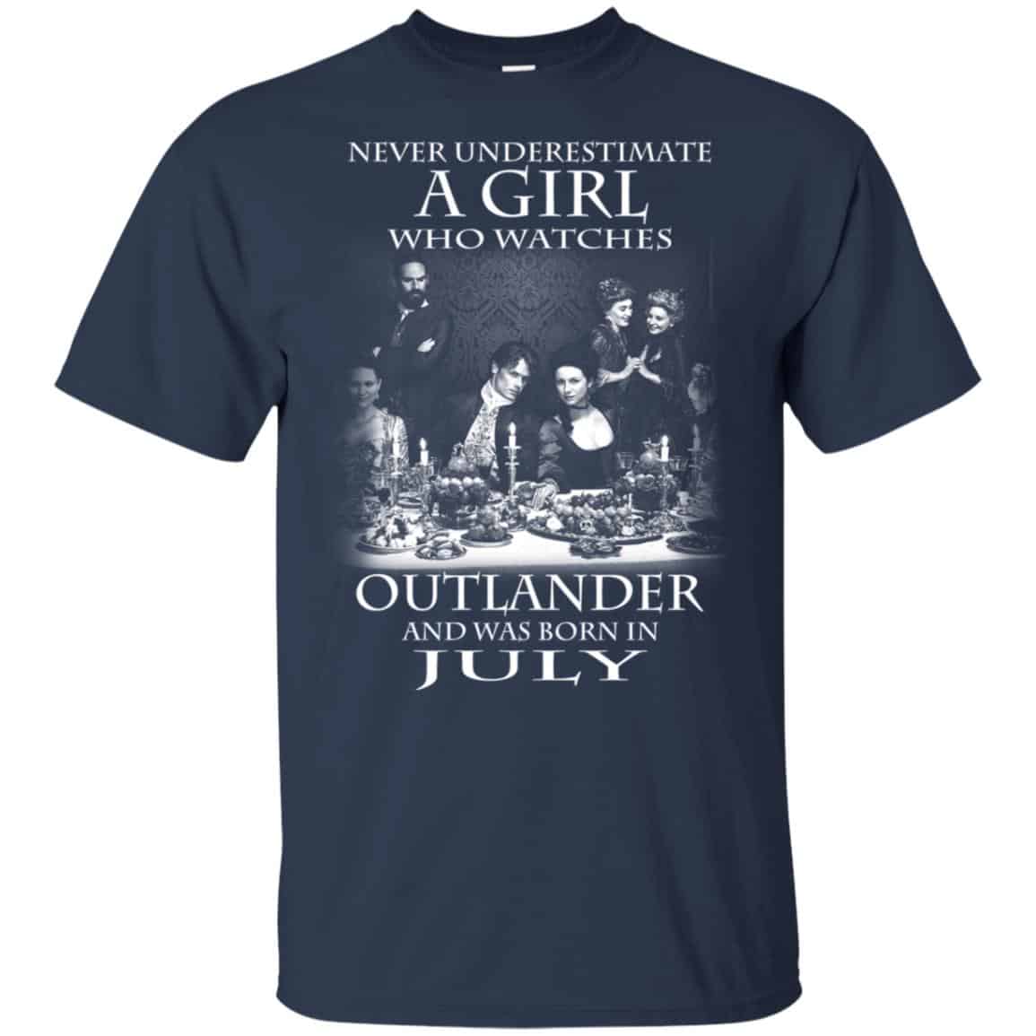 A Girl Who Watches Outlander And Was Born In July s, , Tank Unisex