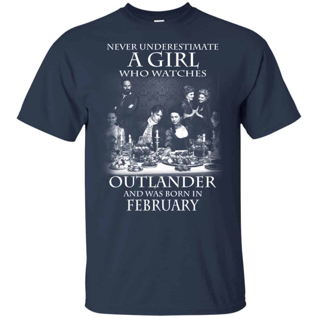 A Girl Who Watches Outlander And Was Born In February s, , Tank Unisex