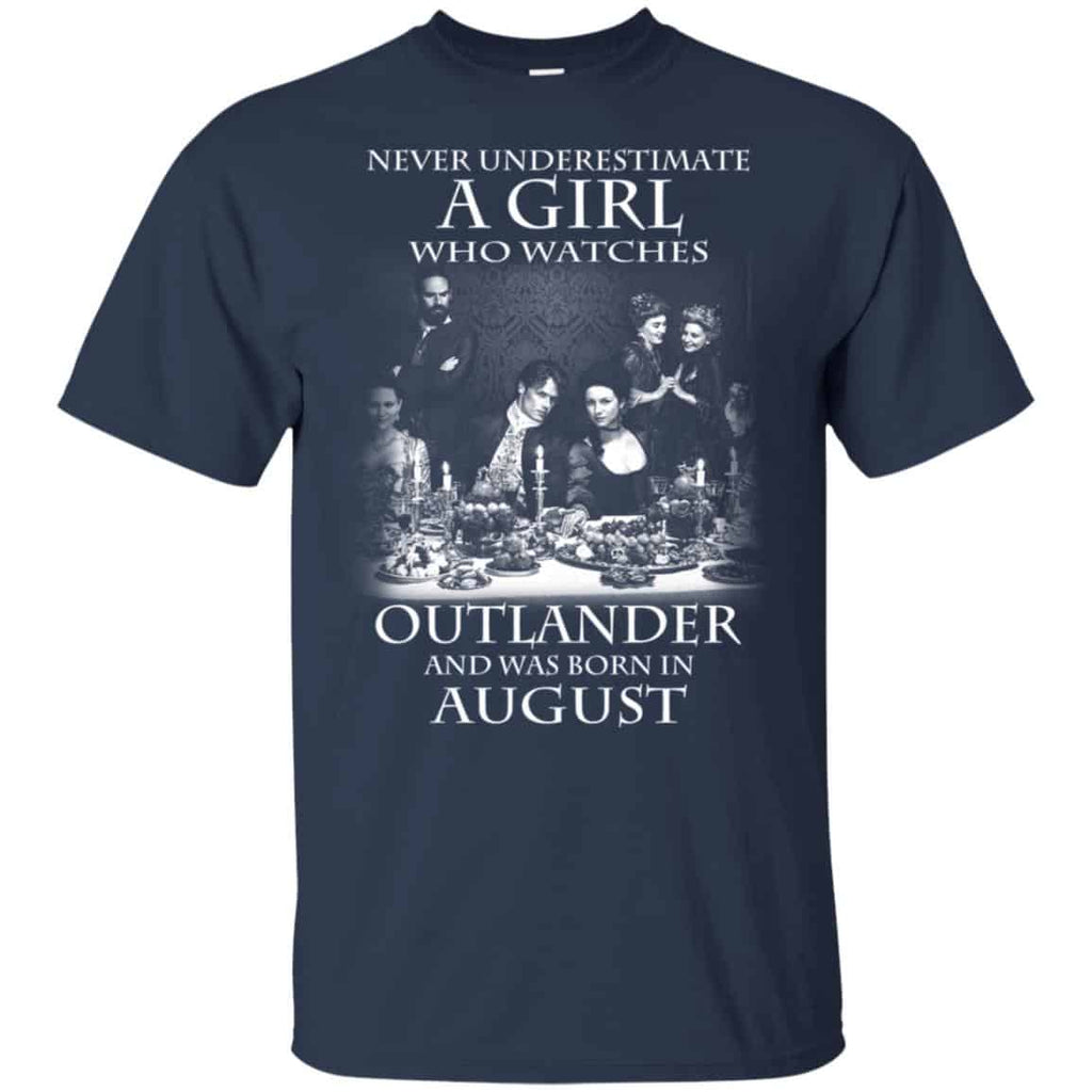 A Girl Who Watches Outlander And Was Born In August s, , Tank Unisex