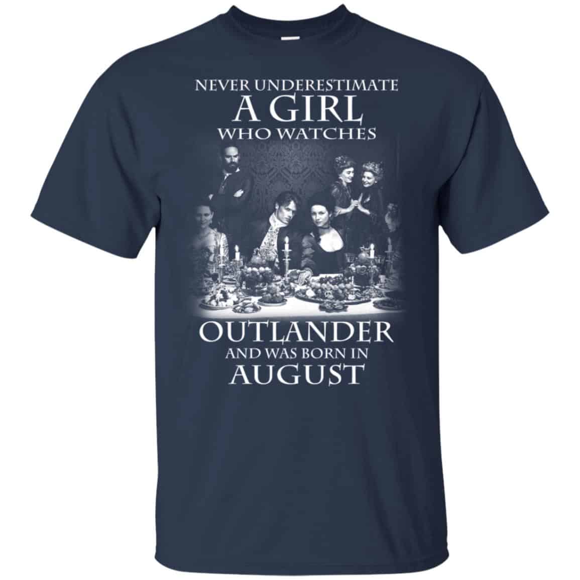 A Girl Who Watches Outlander And Was Born In August s, , Tank Unisex
