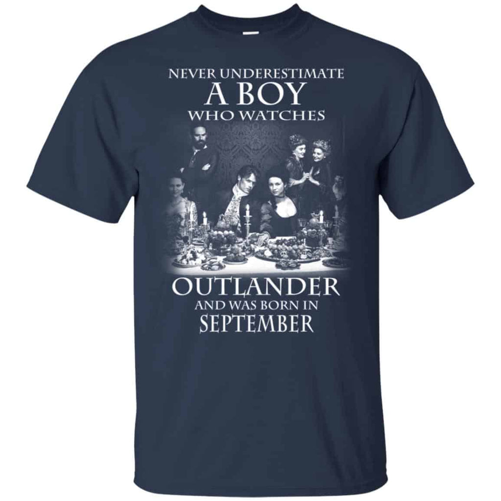 A Boy Who Watches Outlander And Was Born In September s, , Tank Unisex
