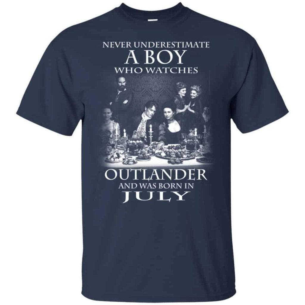 A Boy Who Watches Outlander And Was Born In July s, , Tank Unisex