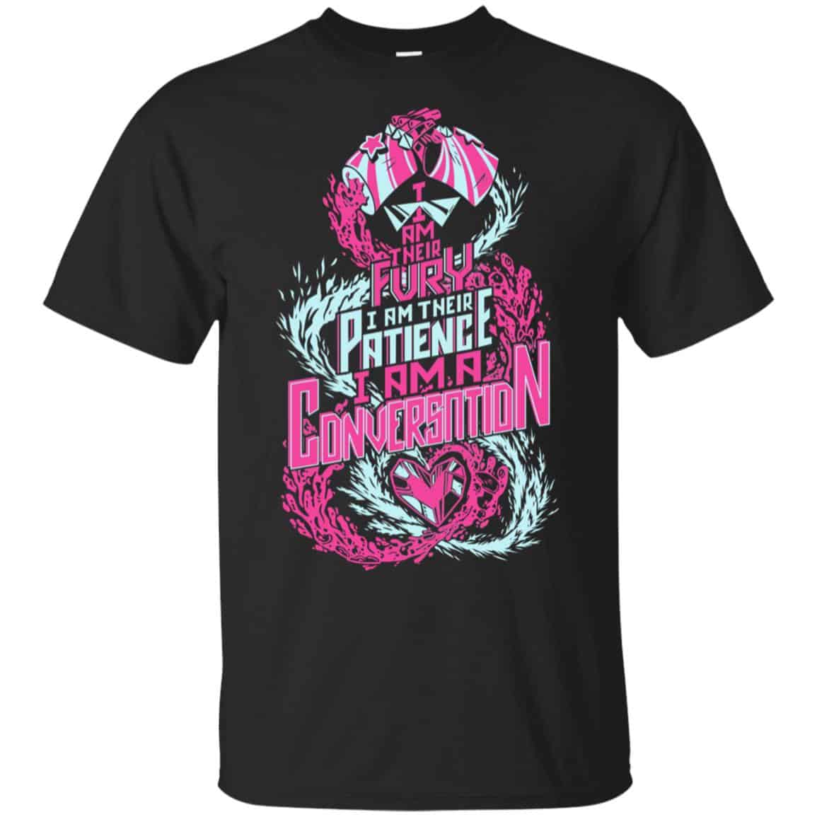 I Am Their Fury I Am Their Patience I Am A Conversation Shirt, , Tank Unisex