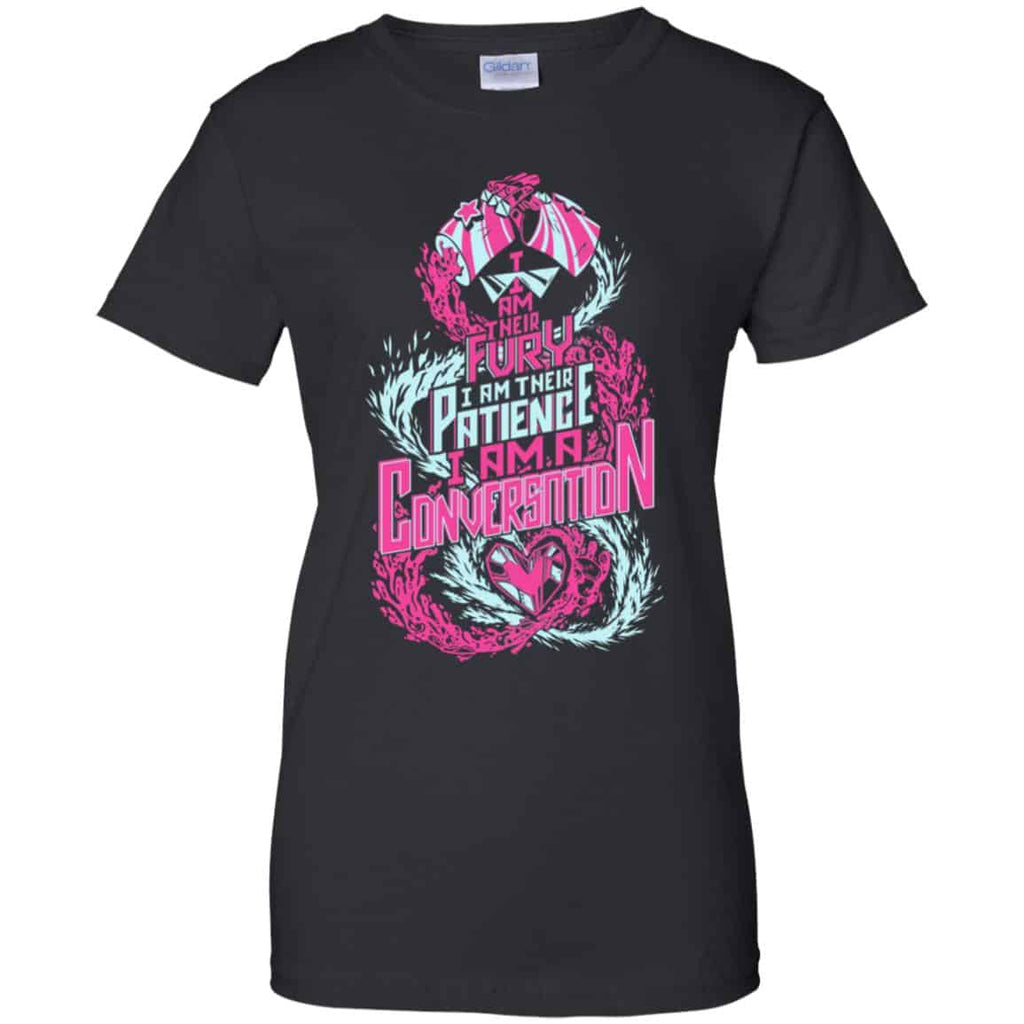 I Am Their Fury I Am Their Patience I Am A Conversation Shirt, , Tank Unisex