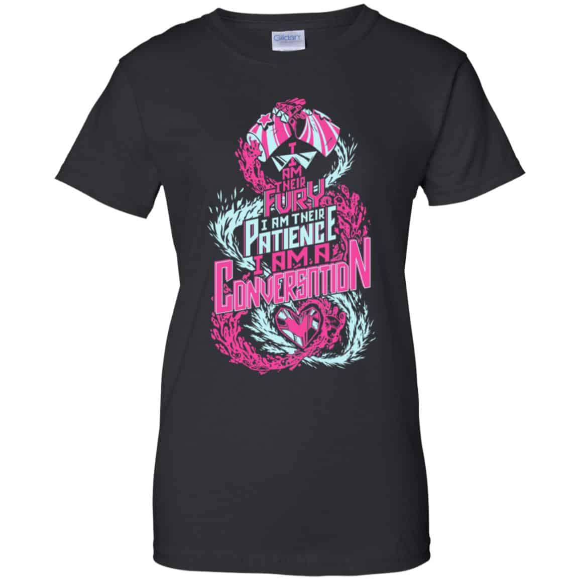 I Am Their Fury I Am Their Patience I Am A Conversation Shirt, , Tank Unisex