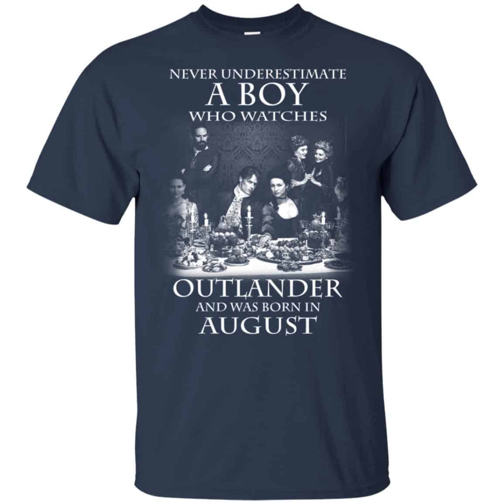 A Boy Who Watches Outlander And Was Born In August s, , Tank Unisex