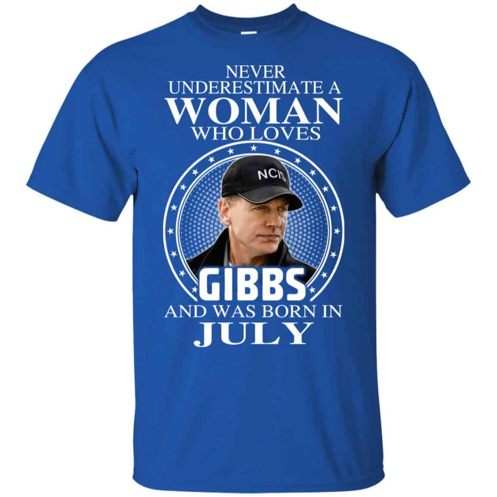 A Woman Who Loves Gibbs And Was Born In July s, , Tank Unisex
