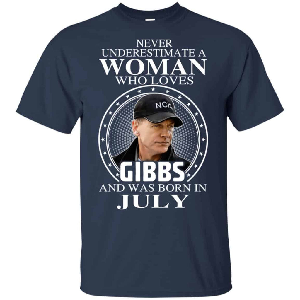 A Woman Who Loves Gibbs And Was Born In July s, , Tank Unisex