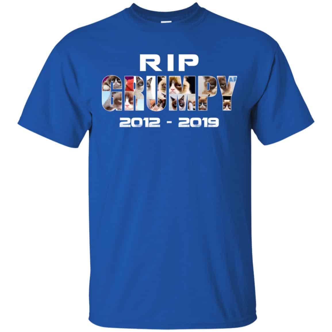 R.I.P Grumpy Cat Is Dead 2012 -2019 s, , Tank Unisex