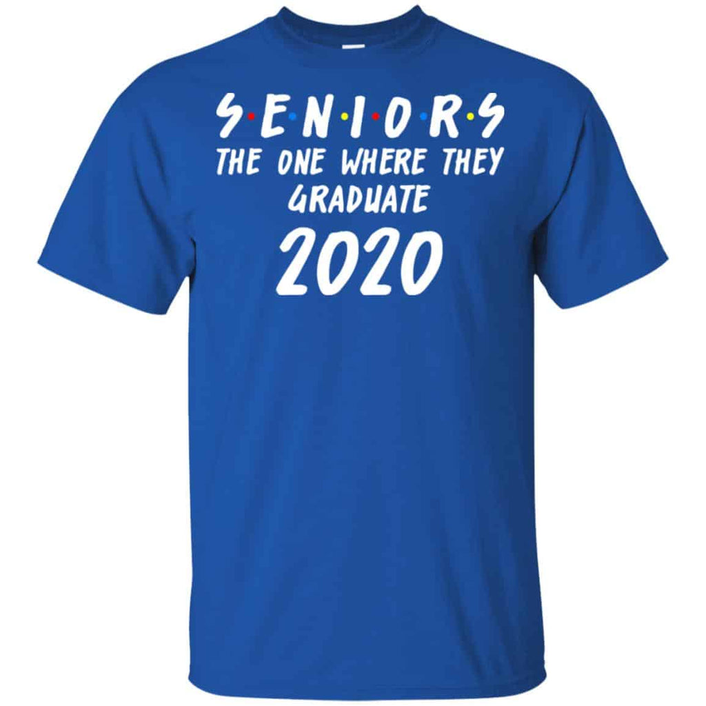 Seniors 2020 The One Where They Graduate Class Of 2020 s, , Tank Unisex