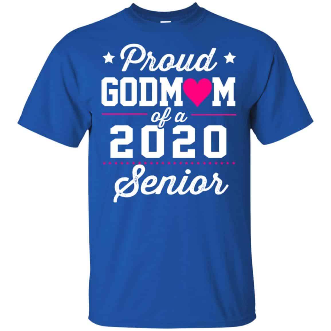 Proud Godmom Of A 2020 Senior Graduation s, , Tank Unisex