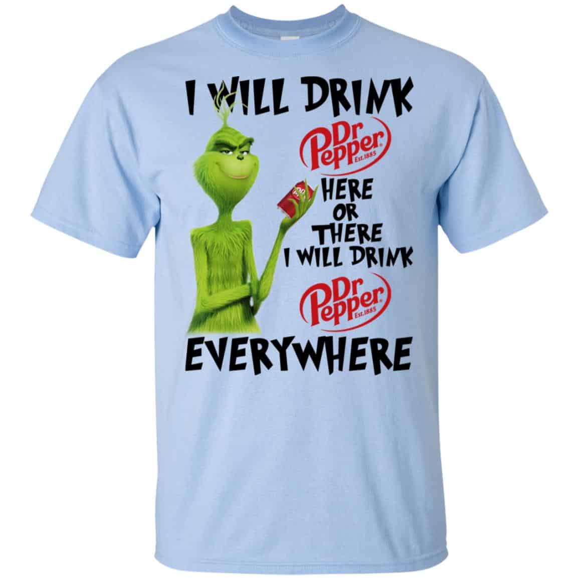 The Grinch: I Will Drink Dr Pepper Here Or There I Will Drink Dr Pepper Everywhere s, , Tank