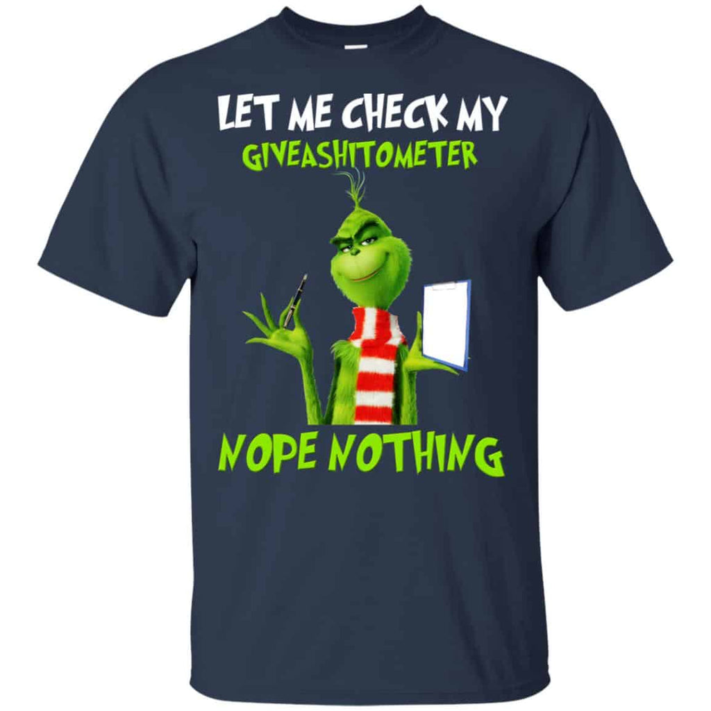 The Grinch: Let Me Check My Giveashitometer Nope Nothing s, , Tank Unisex