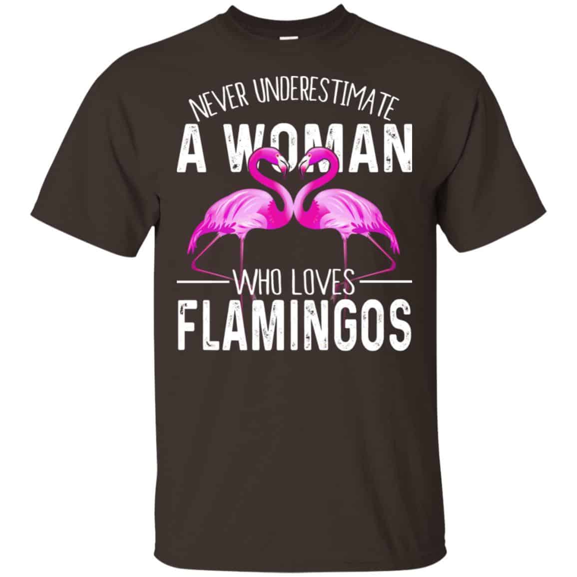 Never Underestimate A Woman Who Loves Flamingos s, , Tank Unisex