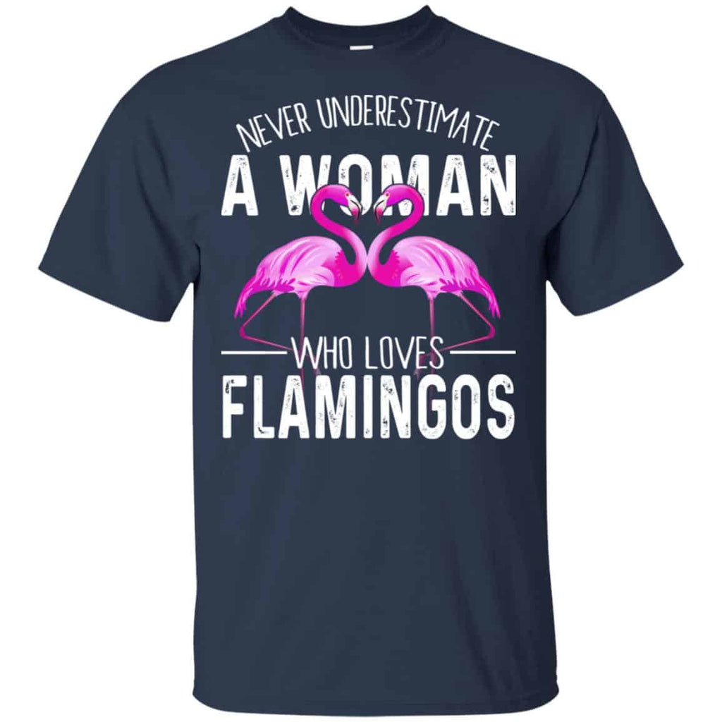 Never Underestimate A Woman Who Loves Flamingos s, , Tank Unisex