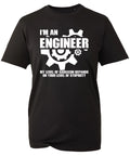 I'm An Engineer T-Shirt My Level Of Sarcasm Depends On Your Level Of Stupidity