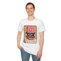 Eraser School Teacher Humor Vintage Mugshot Classroom Unisex Softstyle T-Shirt