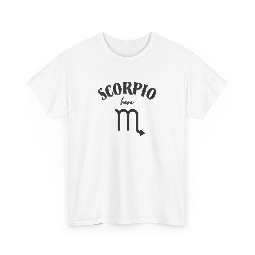 Scorpio Zodiac Tee | Scorpio Symbol T-Shirt | Astrology Gift