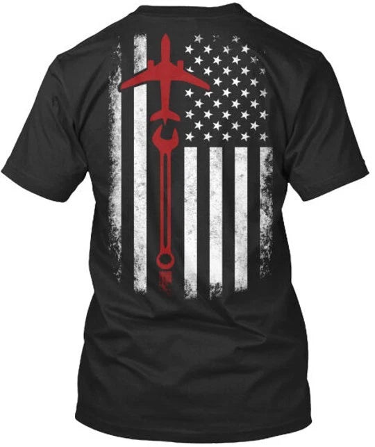 Aircraft Mechanic- Mexhanic Na Premium T-Shirt Made in the USA Size S to 5XL