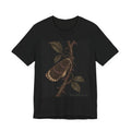 Nocturnal Pollinator Moth T-Shirt | Gothic Botanical Herbarium | DarkSideFlora