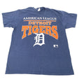 Vintage 1992 Detroit Tigers MLB Short Sleeve T-Shirt Large Adult Dark Blue L